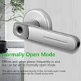thumbnail image 4 of Serrure de Porte, Poignée de Serrure à Empreinte Digitale USB Rechargeable Anti-Vol Biométrique Intelligente Entrée Sans Clé Serrure Électronique avec 2 Clés, Facile à Installer, 4 of 7