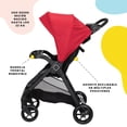 thumbnail image 2 of Carriola Sistema de Viaje Safety 1st Smooth Ride Vino, 2 of 10