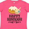 thumbnail image 4 of Inktastic Happy Hanukkah Dreidel Donut Boys or Girls Toddler T-Shirt, 4 of 5