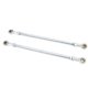 thumbnail image 4 of Varillas de Liga del Eje de Dirección, Kit de Varilla de Lazo de Dirección Duradera 295 mm 8 mm 2 pcs para go kart para mini bicicleta, 4 of 7
