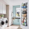 thumbnail image 6 of LazySpin Over The Doors Pantry Organizers and Storage, 8 Tier Metal Pantry Doors Organizer Rack for Kitchen, Black, 6 of 7