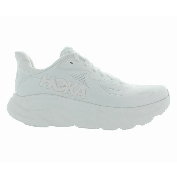 Hoka One Womens Clifton 10 Road Running Shoes - White