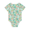 thumbnail image 2 of Rocae Elephant and Flowers for Baby Climbing Clothes Soft Baby Romper for Active Infants Comfortable and Breathable Crawling Jumpsuit Unisex Baby Outfit 6 Months, 2 of 8