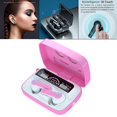 thumbnail image 1 of Auriculares inalámbricos inteligentes con linterna y espejo Estéreo de graves profundos Micrófono incorporado Auriculares estéreo para iOS con espejo, 1 of 8