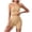 Beige 03, variant on Karymi Short Sleeve Shirts for Women Ribbed 2-Piece Workout Set, One Shoulder Crop Top Sports Bra High Waist Seamless Biker Shorts, Tummy Control Gym Yoga Outfit Womens Tops