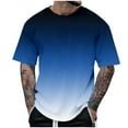 thumbnail image 1 of Men T Shirts Product Classification Men Spring and Summer All Print Short Sleeve Round Neck T Shirt Fashion Trend Bottoming Shirt | Product Title Men Short Sleeve All-Over Print Tee for Spring &, 1 of 6