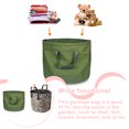 thumbnail image 3 of Advancent Bolsa de basura de gran capacidad para el hogar, bolsa de basura para jardín, Patio, Cubo de basura organizador, contenedor lavable Almacenamiento y organización del hogar Verde Advancent HA065659-01, 3 of 6