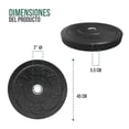 thumbnail image 4 of Set Par Hi Temp Bumper 10,15 Y 25 Lb Tayga Color Negro., 4 of 4