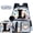 Silver L, variant on Kids Backpack for School Cute Backpacks for Girls Bookbag with Lunch Box Pencil Case for Pupil Ages 6-12 A