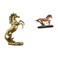thumbnail image 1 of Figura De Caballo Hecha A Mano Para Decoración De Escritorios Y Mesas, Adorno Artístico Coleccionable Ligero Para Hoteles, Estanterías, Chimeneas Y Salas De Estar., 1 of 8