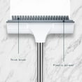 thumbnail image 4 of Momihoom Floor Brush Scrubber with Long Handle - 2 in 1 Scrub N Scrape - Strong Extendable Stiff Floor Brush – Shower Tub Tile Wall - Deck Brush for Heavy Duty Cleaning, 4 of 9