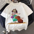 thumbnail image 2 of Children Cartoons Kawaii Fashion Anime Tops T-shirts, 2 of 4