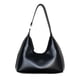 thumbnail image 1 of Sonducket Bolso pequeño ligero y portátil, estilo Retro Simple para bolsos de hombro de media luna todos los días Envolturas para manijas de equipaje negro, 1 of 6