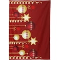 thumbnail image 2 of SKYSONIC Christmas Balls Tablecloth Waterproof Washable Polyester Square Table Cover Durable Tablecloth for Kitchen Dining Table Party Decor (54 X 54 Inch), 2 of 7
