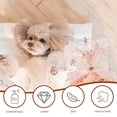 thumbnail image 3 of Raindrops Vestido Para Cachorro Con Encaje Multicolor Ideal Para Fotografía Y Bodas, 3 of 6