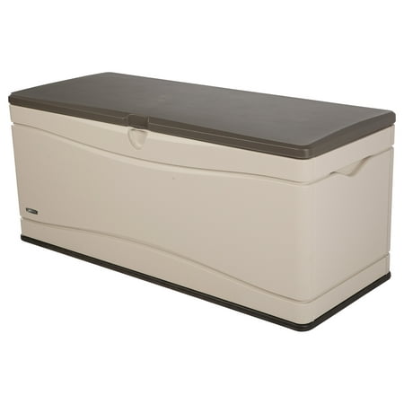 Lifetime 130-Gallon Outdoor Deck Storage Box, Desert (Best Outdoor Decking Material)