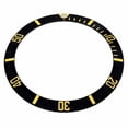 thumbnail image 2 of BEZEL INSERT FOR TAG HEUER 1000 PROFESSIONAL AUTOMATIC WATCH FLAT GOLD FONTS, 2 of 2