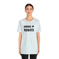 thumbnail image 3 of Humans ❤ Robots   - Tee Shirt, 3 of 12