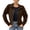 Coffee, variant on Full Zip Collared Jackets for Women Relaxed Fit Casual Fall Winter Utility Coats for Women with Front Patch Pockets for Work and Daily Wear