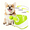 Light Green, variant on Automatic Dog Ball Launcher with 3 Distance Settings, Includes 3 Mini Tennis Balls(2lnches), Interactive Indoor Outdoor Dog Toy, ultiple Color Options, Blue