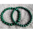 thumbnail image 2 of K-KED genuine malachite crystal healing 6mm or 8 mm or 10mm bead bracelet-8 mm, 2 of 6
