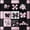 Black Pink Purple, variant on Manfei Gothic Bow Bedding Comforter Set 7pcs for Girls Teens,Kids Geometric Plaid Vintage Roses Queen Bedding Sets,Black Reversible,Ultra Soft Home Decor