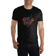 Men's Superman Flying S Shirt-Small