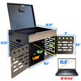 thumbnail image 3 of Gabinete de carga Plugsharge para 16 dispositivos con cerradura de combinación, 3 of 9