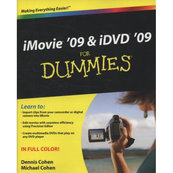 Pre-Owned iMovie '09 & iDVD '09 For Dummies (Paperback) 0470502126 9780470502129