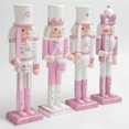 thumbnail image 3 of Cascanueces de madera Solider Figurine White Hair Rhinestone Inl, 3 of 6