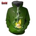 thumbnail image 2 of Sudadera con capucha de frutas tropicales y limón para hombre, sudadera con estampado 3D de aguacate y kiwi, ropa para mujer, sudaderas con capucha de moda Harajuku y2k, 2 of 5