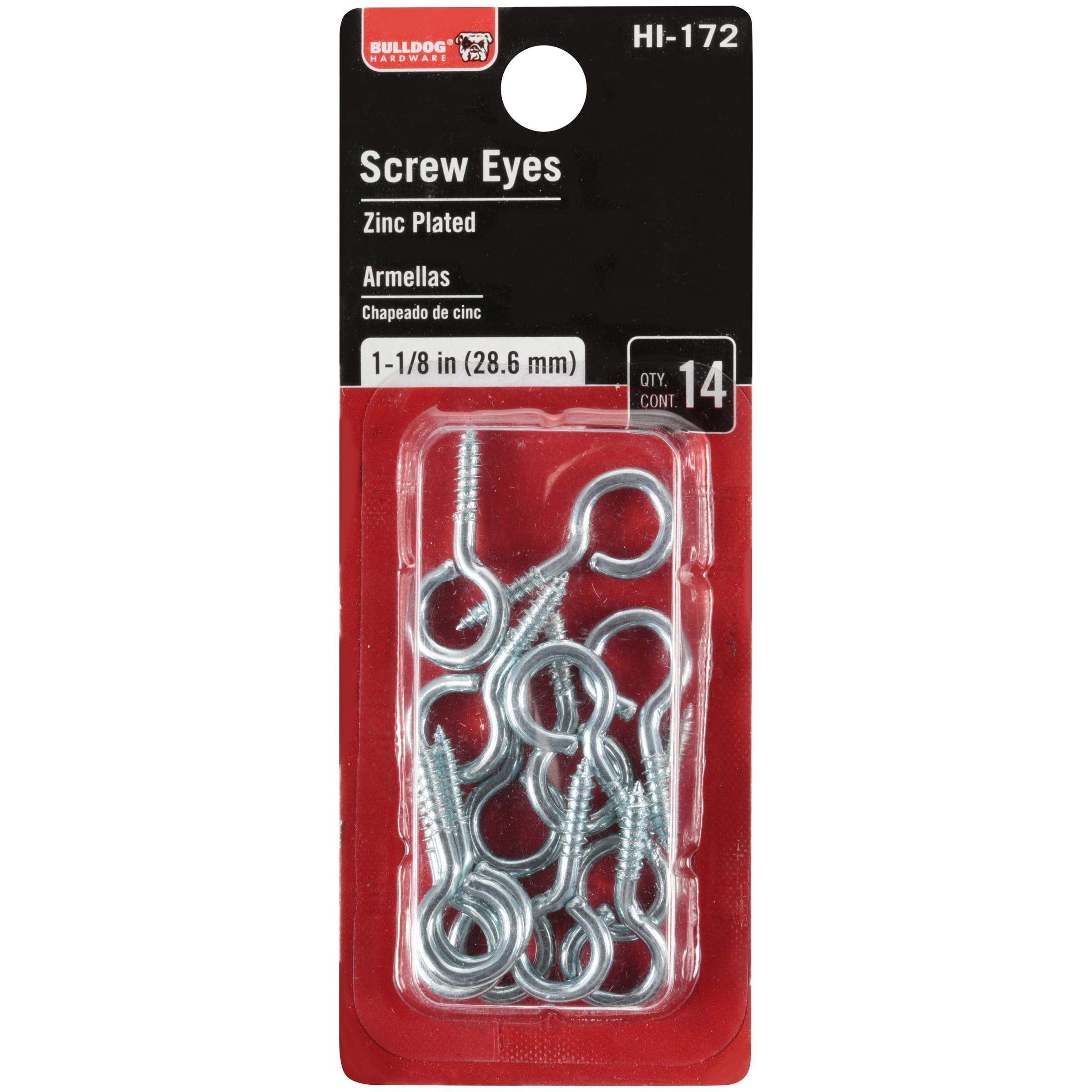 ADS Small Screw Eye 214 1/2 Screw Eyes - 200 Pack – ADS ART DISPLAY SYSTEMS