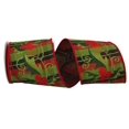 thumbnail image 3 of JAM Paper Christmas Multi-color Polyester Holly Ribbon, 180" x 4", 3 of 4