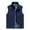 Dark Blue, variant on jjayotai Mens Coat Jacket Clearance Men's Quick-drying Sleeveless Work Clothes Jacket Solid Color Stand-up Collar Zipper Vest Waistcoat
