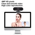 thumbnail image 3 of 4MP HD PIXES PC CAMARA USB Webcam de 360 ​​Grados Rotacia 2560 x 1440 Video Conferencia de Resolució para la enseñanza de la Red, 3 of 7