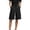 Black, variant on Women's Casual Pants For Everyday Comfort Soft Breathable Relaxed Fit Trousers Work Leisure Knit Woven Style Easy Care Blue L