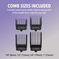 thumbnail image 6 of Andis Easy Clip Cordless II Clipper Kit, Purple, 6 of 14