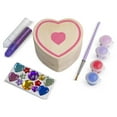 thumbnail image 4 of Melissa & Doug Decorate-Your-Own Wooden Heart Box Craft Kit, 4 of 10