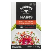 Kinder's Street Taco Bowl, 6.9 oz