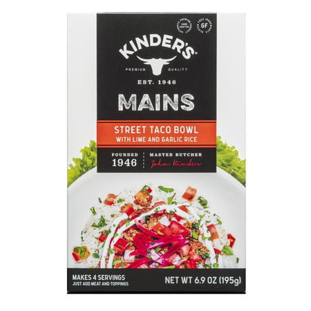 Kinder's Street Taco Bowl, 6.9 oz