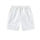 thumbnail image 3 of Niñas Pantalones Cortos con Bolsillos Color Sólido Cintura Elástica Deportes Delgados Pantalones Cortos para Niños, 3 of 8