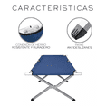 thumbnail image 5 of Catre Plegable Para Acampar Cama Portátil Campismo 190x64x42 Azul marino, 5 of 5