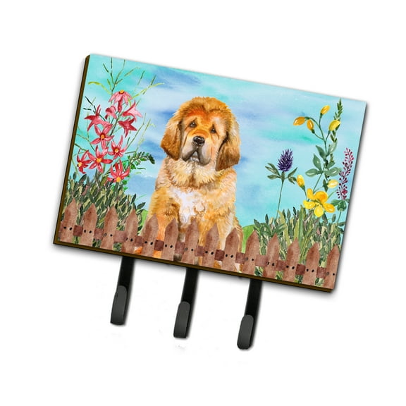 Tibetan Mastiff Spring Leash or Key Holder