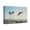 Coconut Tree Tropical-2, variant on Abstract Blue Yellow Turquoise Wall Pictures Modern Bathroom Decor for Office Bedroom Kitchen Dining Room 18x12 Inch