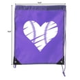 thumbnail image 2 of Mato & Hash Ladies Softball Drawstring Bags with 3,6, and 10 Pack Bulk options, 2 of 4