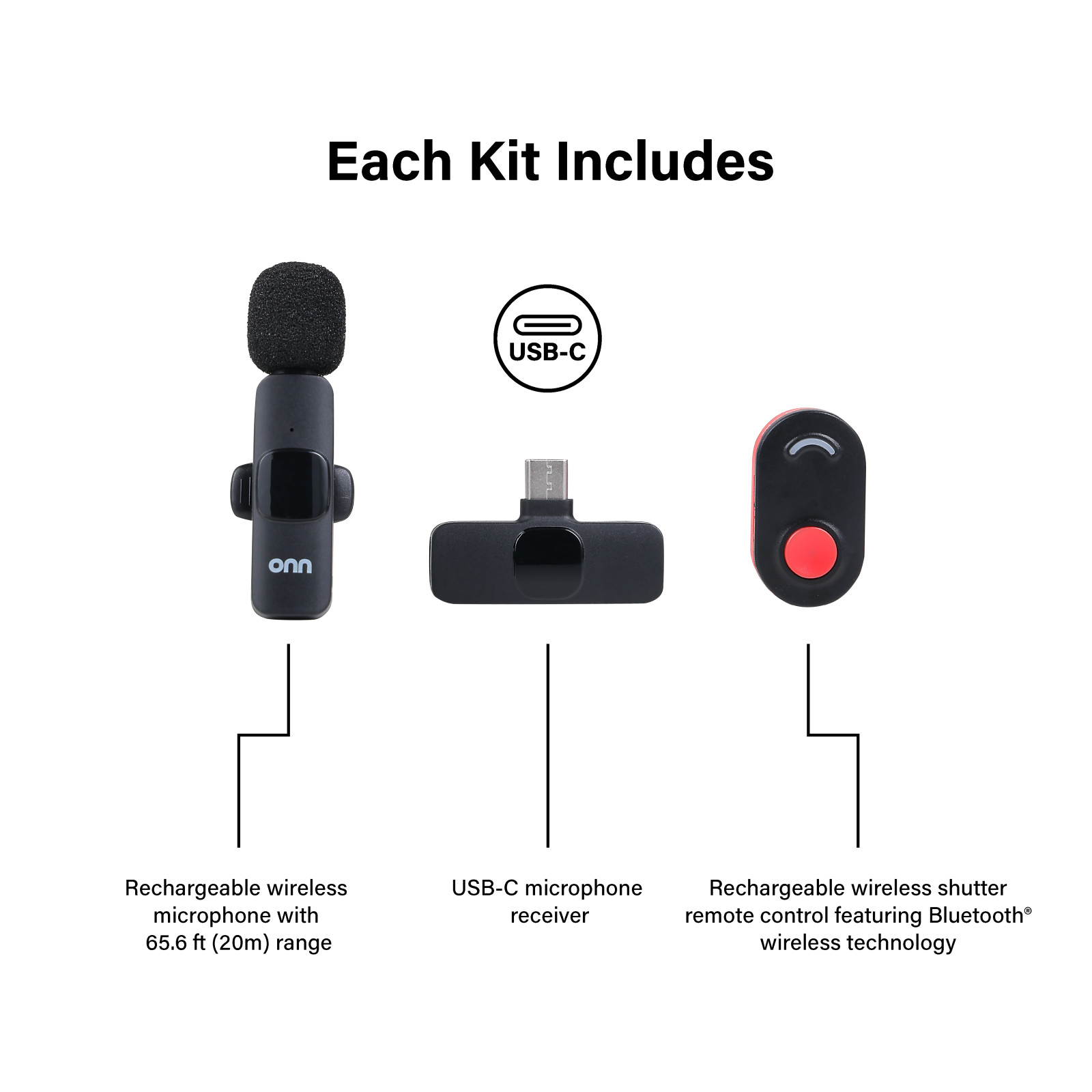 onn LED Video Light Kit with Tripod and Remote photo 5