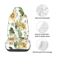 thumbnail image 3 of Lsque Watercolor Bright Sunflowers Pattern Car Seat Covers for Front Seats , Waterproof Seat Covers for Cars, Sporty Front Seat Covers,Car Seat Cover Protector Front Seats, 3 of 5