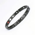 thumbnail image 3 of Xihbxyly Pulsera Magnética, Elegante Brazalete Trenzado para La Salud, Terapia Magnética de 3500 Gauss, Acero Inoxidable Energizante, Alivio Del Dolor y Mejora Del Sueño, Accesorio de Moda Unisex., 3 of 3