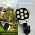 thumbnail image 6 of Outdoor Solar Monitoring Lights Motion Sensor Dummy Camera 77 LEDs Spotlight Waterproof Wall Street Lamp for Home Yard Solar Garden Light, 6 of 12