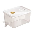 thumbnail image 2 of Leak Proof Refrigerator Beverage Dispenser With Secure Locking Lid And Spigot For Cold Drinks Juice Iced, 2 of 5
